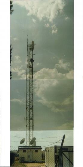 Ancien pylône de T.D.F. sis à Challuy (58000) au lieu-dit Le Vernay